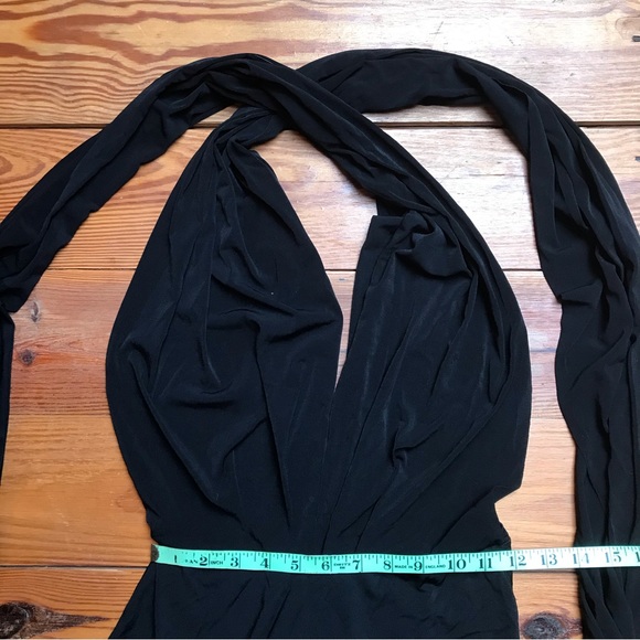 Bundle of Three Maxi Transformer Convertible Wrap Dresses Black Purple Red NWT S - Picture 4 of 15